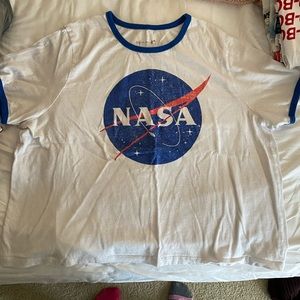 Charlotte Russe NASA Crop Top